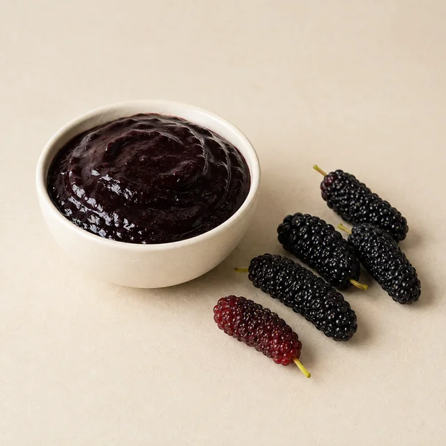 Black Mulberry Purée — illustrative ingredient image